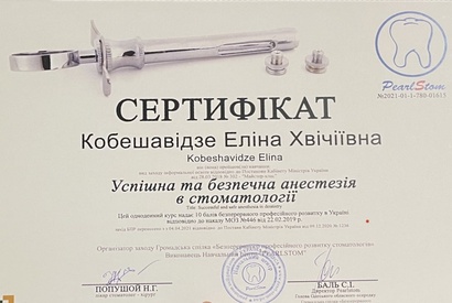 0 Кобешавідзе Еліна Хвичіївна